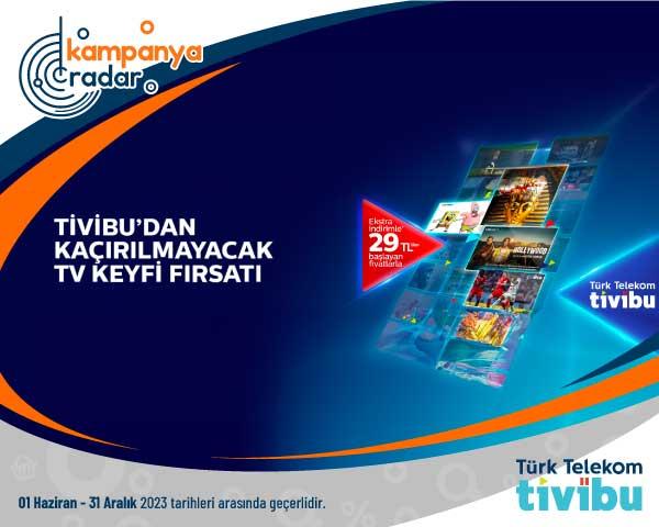 Türk Telekom'da Tivibu'ya hoş geldin kampanyası