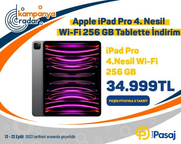 Apple iPad Pro 4. Nesil Wi-Fi 256 GB tablette indirim