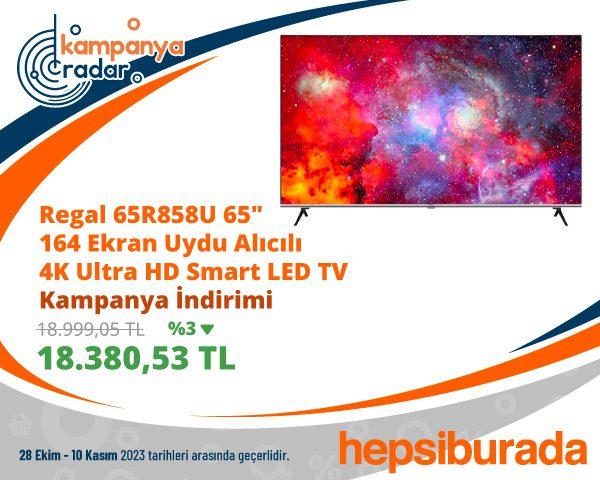 Regal 164 Ekran 4K Ultra HD Smart LED TV Kampanya İndirimi