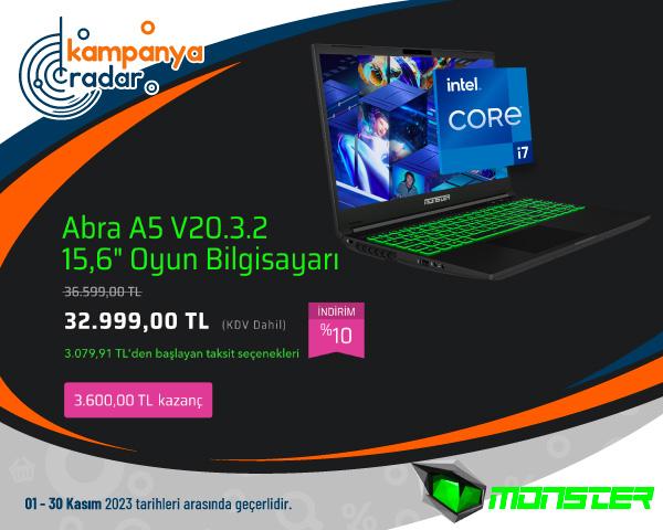 Monster Tulpar T7 V20.6.2 17,3" Oyun Bilgisayarı