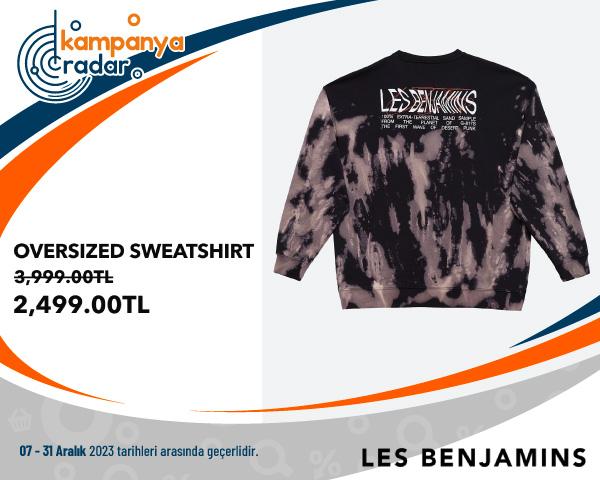 Lesbenjamins OVERSIZED SWEATSHIRT İndirimi