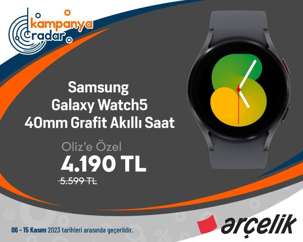 Samsung Galaxy Watch5 40mm Grafit Akıllı Saat