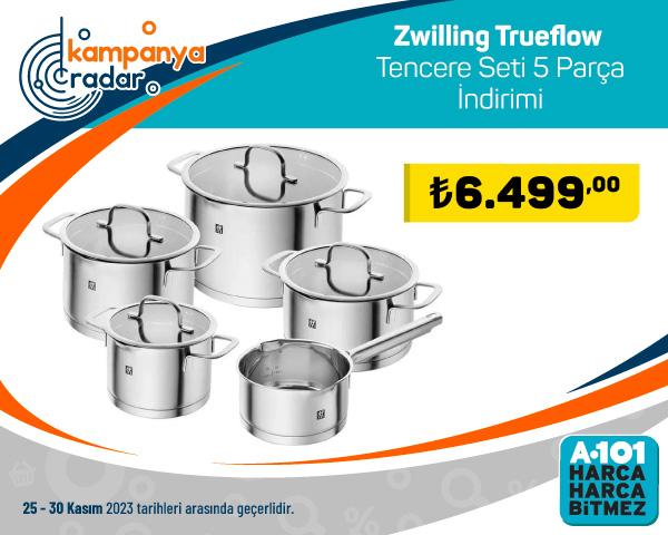 A101 Zwilling Trueflow Tencere Seti 5 Parça İndirimi