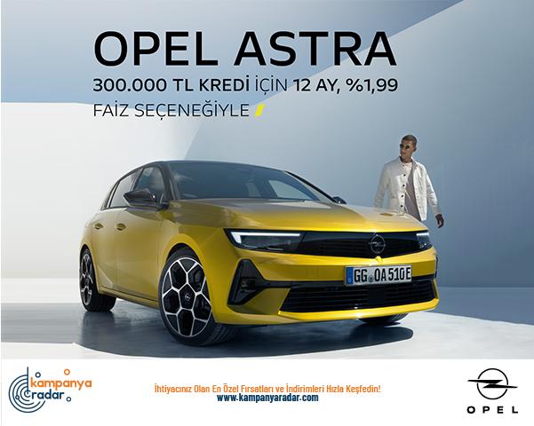 Opel Astra Hatchback Fırsatı