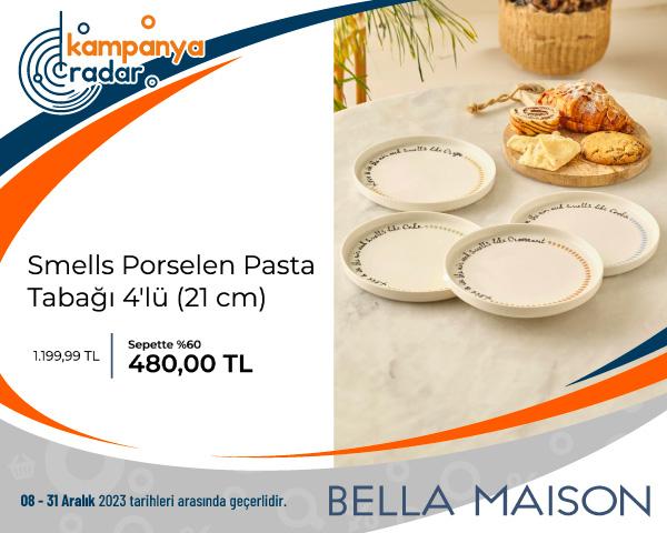 Bellamaison Smells Porselen Pasta Tabağı 4'lü İndirimi