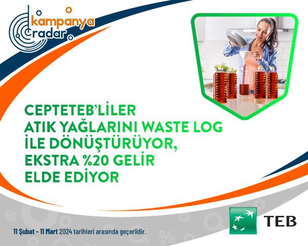 CEPTETEB’liler Atık Yağlarını Waste Log İle Geri Dönüştürüyor, Hem Doğayı Koruyor Hem de Kazanıyor!