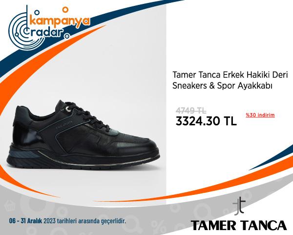 Tamer Tanca Erkek Hakiki Deri Sneakers & Spor Ayakkabı İndirimi