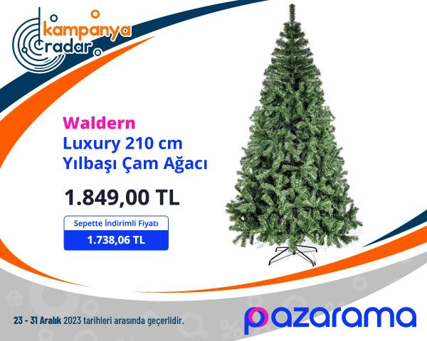 Waldern Luxury 210 cm Yılbaşı Çam Ağacı