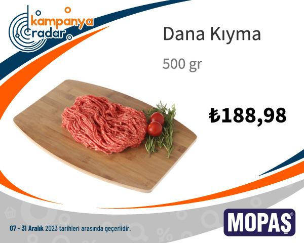 MOPAŞ Dana Kıyma İndirimi