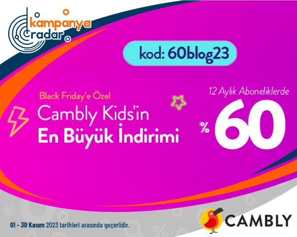 Cambly Kids Yüzde-60 İndirimi Kuponu