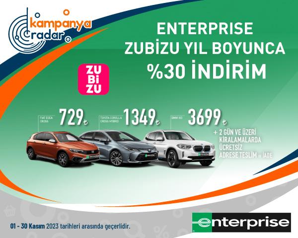 Enterprise Zubizu Yıl Boyunca Yüzde-30 İndirim