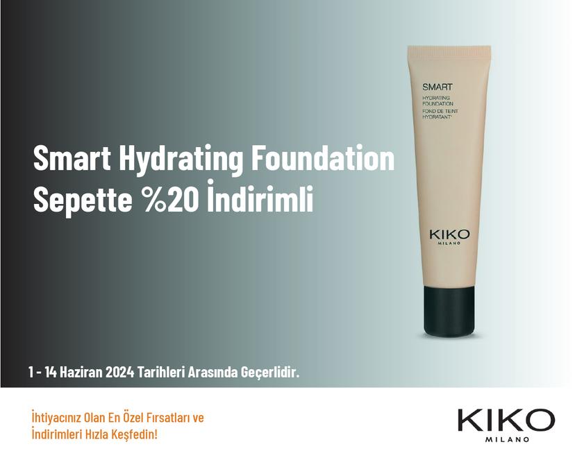 Smart Hydrating Foundation Sepette %20 İndirimli