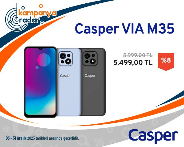 Casper VIA M35 Cep Telefonu İndirimi