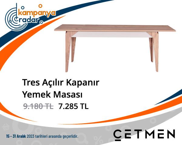 Tres Açılır Kapanır Yemek Masası