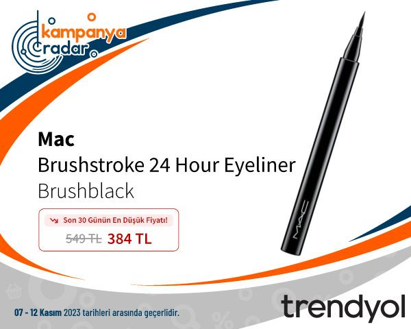 Mac Brushstroke 24-hour Eyeliner - Brushblack