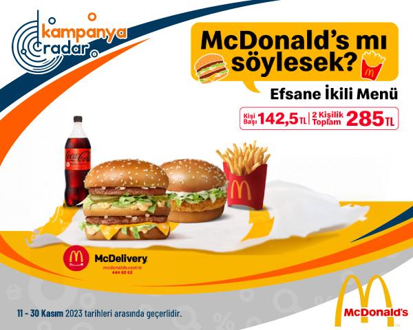 McDonald’s Efsane İkili Kampanyası