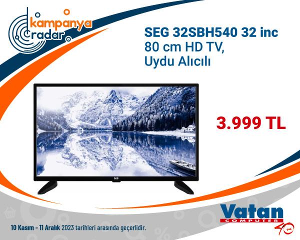 SEG 32SBH540 32inc 80 cm HD TV,Uydu Alıcılı