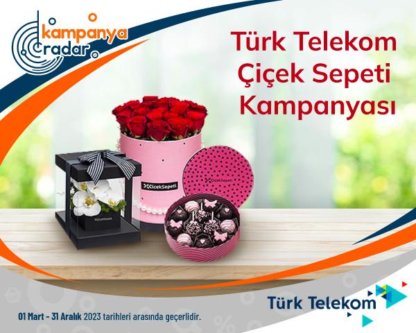 Turktelekom Çiçek Sepeti Kampanyası