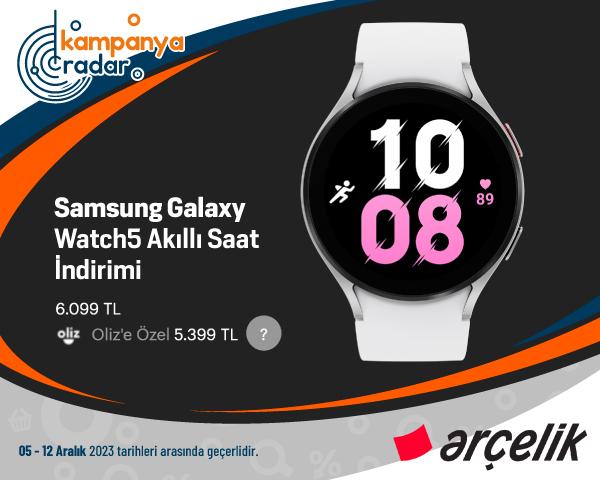 Arçelik Samsung Galaxy Watch5 Akıllı Saat İndirimi