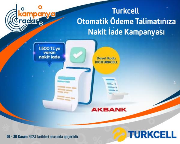 Turkcell Otomatik Ödeme Talimatınıza Nakit İade Kampanyası