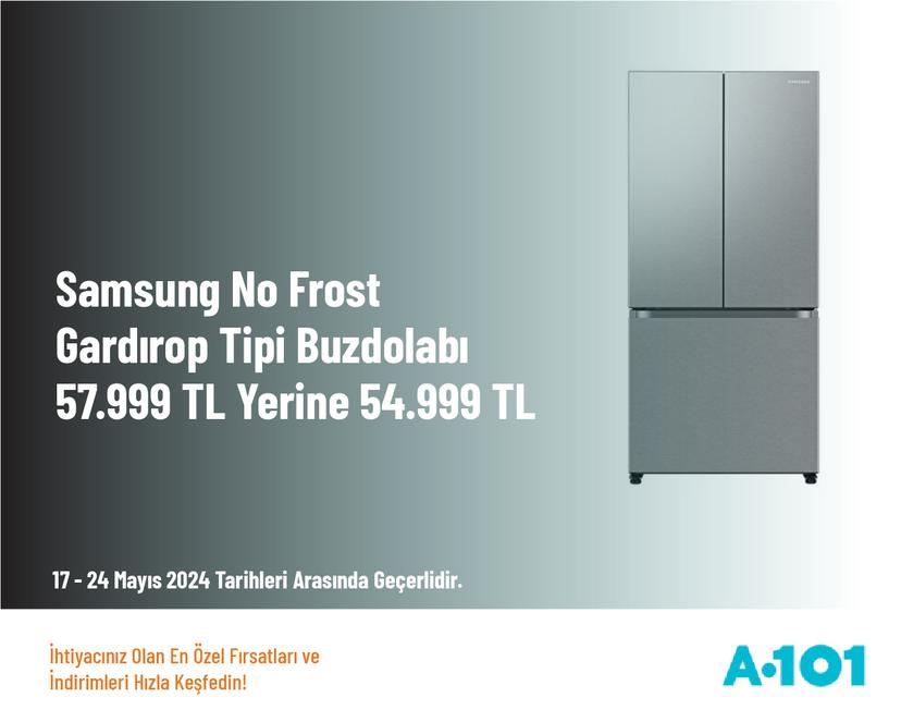 Samsung RF57C510ESR/TR No Frost Gardırop Tipi Buzdolabı 57.999 TL Yerine 54.999 TL