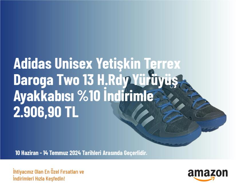 Adidas Kampanyası - Adidas Unisex Yetişkin Terrex Daroga Two 13 H.Rdy Yürüyüş Ayakkabısı %10 İndirimle 2.906,90 TL