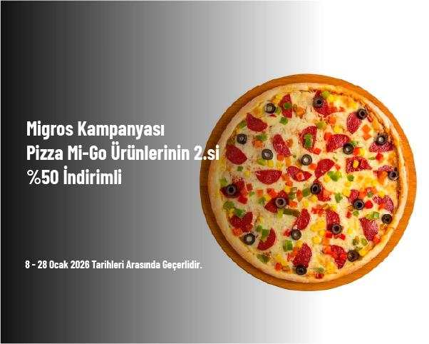 Migros Kampanyası - Pizza Mi-Go Ürünlerinin 2.si %50 İndirimli Migros Kampanyası - Pizza Mi-Go Ürünlerinin 2.si %50 İndirimli