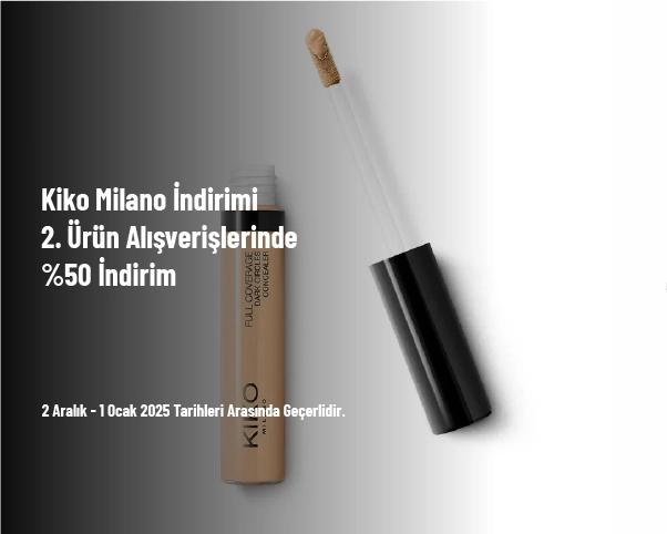Kiko Milano İndirimi - 2. Ürün Alışverişlerinde %50 İndirim Kiko Milano İndirimi - 2. Ürün Alışverişlerinde %50 İndirim