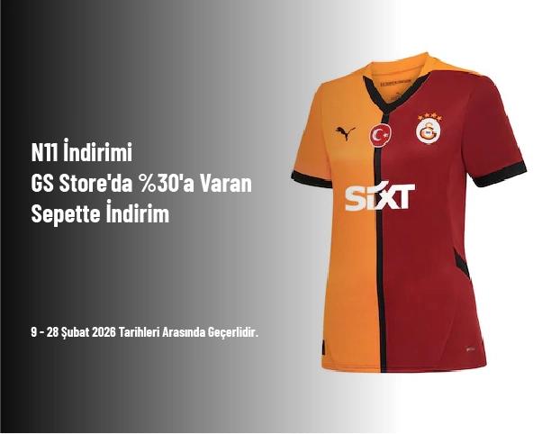 N11 İndirimi - GS Store'da %30'a Varan Sepette İndirim N11 İndirimi - GS Store'da %30'a Varan Sepette İndirim