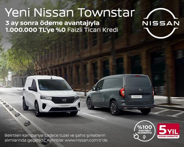Nissan Townstar Van Mart Kampanyası Nissan Townstar Van Mart Kampanyası