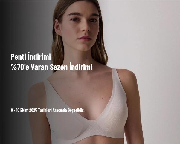 Penti İndirimi - %70'e Varan Sezon İndirimi Penti İndirimi - %70'e Varan Sezon İndirimi