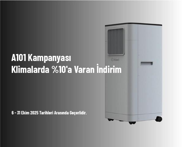 A101 Kampanyası - Klimalarda %10'a Varan İndirim A101 Kampanyası - Klimalarda %10'a Varan İndirim