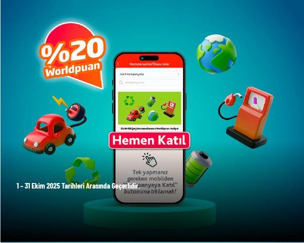 Elektrikli Araç Kampanyası - Albaraka'lılar Elektrikli Araç Şarj Dolumlarında 500 TL’ye Varan Worldpuan Kazanıyor Elektrikli Araç Kampanyası - Albaraka'lılar Elektrikli Araç Şarj Dolumlarında 500 TL’ye Varan Worldpuan Kazanıyor